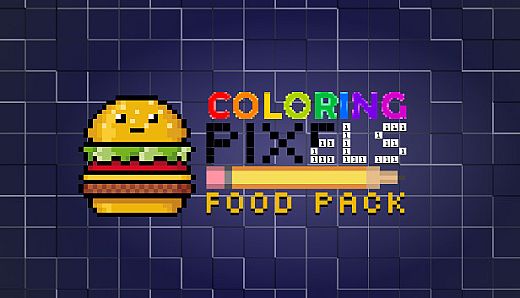 Coloring Pixels - Food Pack