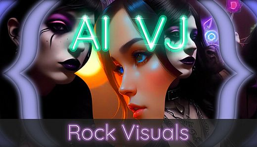 AI-VJ - Rock Visuals