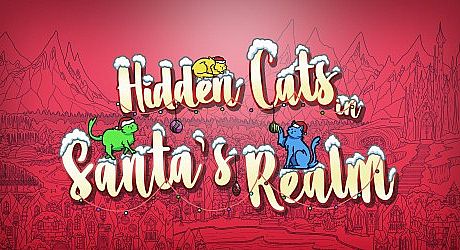 Hidden Cats in Santa's Realm Game