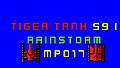 Tiger Tank 59 Ⅰ Rainstorm MP017