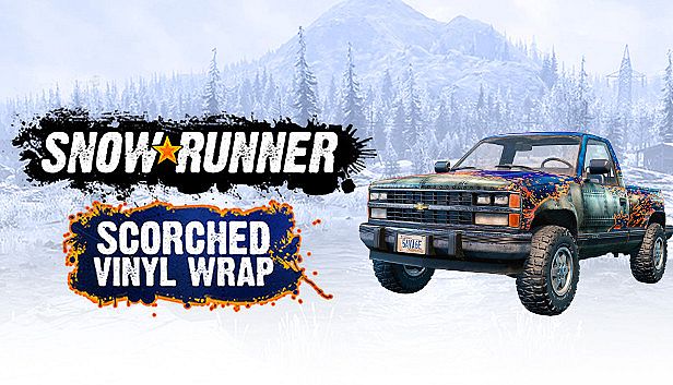 SnowRunner - Scorched Vinyl Wrap