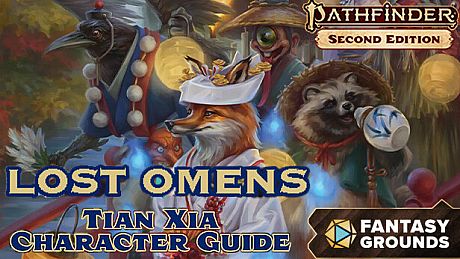 Fantasy Grounds - Pathfinder 2 RPG - Lost Omens: Tian Xia Character Guide DLC