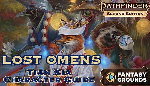 Fantasy Grounds - Pathfinder 2 RPG - Lost Omens: Tian Xia Character Guide