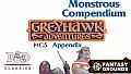 Fantasy Grounds - D&D Classics: MC5 Monstrous Compendium Greyhawk Adventures Appendix (2e)
