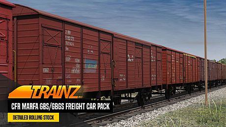 Trainz 2019 DLC - CFR Marfa Gbs/Gbgs freight car pack DLC