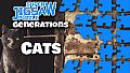 Super Jigsaw Puzzle: Generations - Cats Puzzles