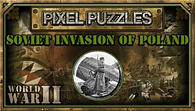 Pixel Puzzles WW2 Jigsaw - Pack: Soviet Invasion of Poland