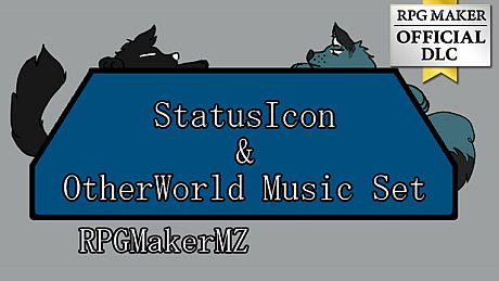 RPG Maker MZ - Status Icon and OtherWorld Music set DLC