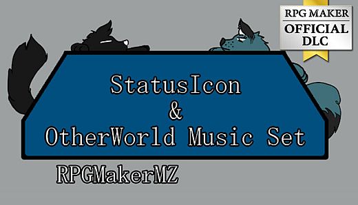 RPG Maker MZ - Status Icon and OtherWorld Music set