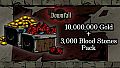 Downfall - 10,000,000 Gold + 3,000 Blood Stones Pack