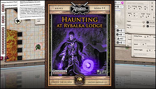 Fantasy Grounds - A17: Haunting at Rybalka Lodge (PFRPG)