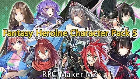 RPG Maker MZ - Fantasy Heroine Character Pack 5 DLC