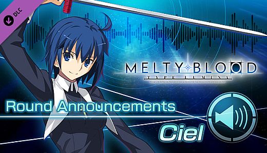 MELTY BLOOD: TYPE LUMINA - Ciel Round Announcements