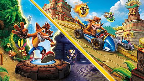 Crash Bandicoot Bundle - N. Sane Trilogy + CTR Nitro-Fueled Bundle