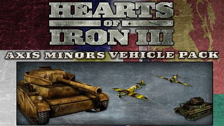 Hearts of Iron III: Axis Minors Vehicle Pack