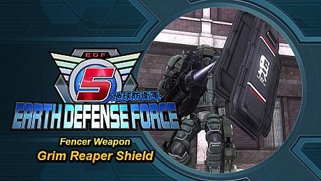 EARTH DEFENSE FORCE 5 - Fencer Weapon: Grim Reaper Shield DLC