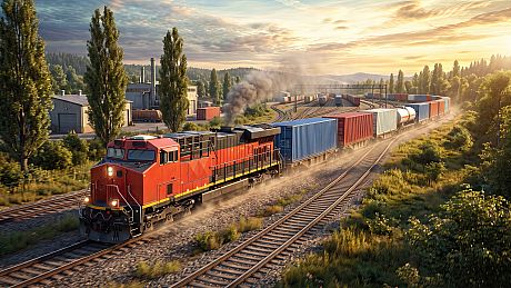Cargo Rail Tycoon Game