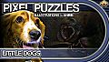 Pixel Puzzles Illustrations & Anime - Jigsaw Pack: Little Dogs