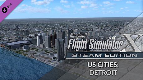 FSX Steam Edition: US Cities: Detroit Add-On DLC