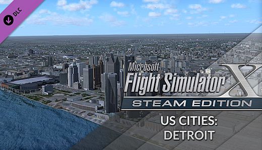 FSX Steam Edition: US Cities: Detroit Add-On