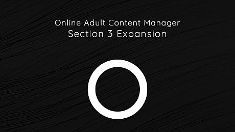 Online Adult Content Manager - Section Expansion 3 DLC