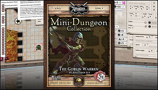 Fantasy Grounds - Mini-Dungeon #019: The Goblin Warren (5E)