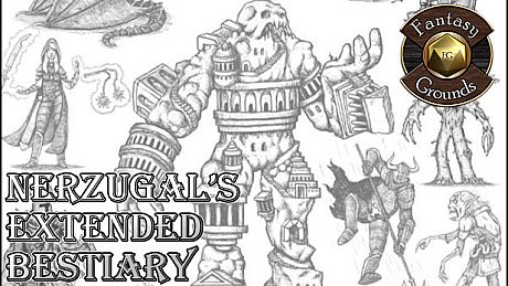 Fantasy Grounds - Nerzugal's Extended Bestiary (5E) DLC