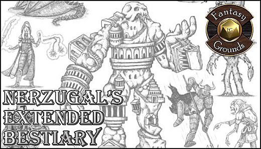 Fantasy Grounds - Nerzugal's Extended Bestiary (5E)