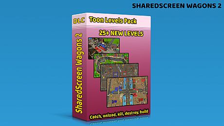 SharedScreen Wagons 2: Toon Levels Pack DLC