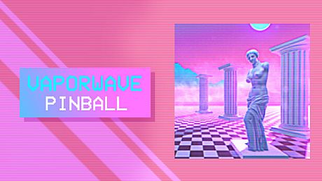 Vaporwave Pinball Game