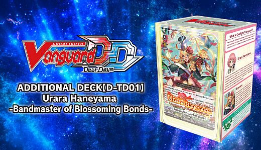 Cardfight!! Vanguard DD: Additional Deck [D-TD01]: Urara Haneyama -Bandmaster of Blossoming Bonds-