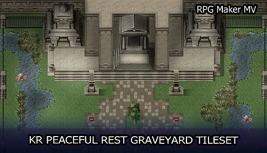 RPG Maker MV - KR Peaceful Rest Graveyard Tileset