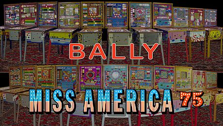 Bingo Pinball Gameroom - Bally Miss America 75 DLC