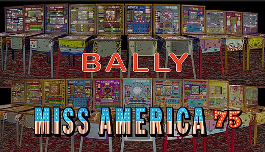 Bingo Pinball Gameroom - Bally Miss America 75