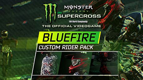 Monster Energy Supercross - Bluefire Custom Rider Pack DLC