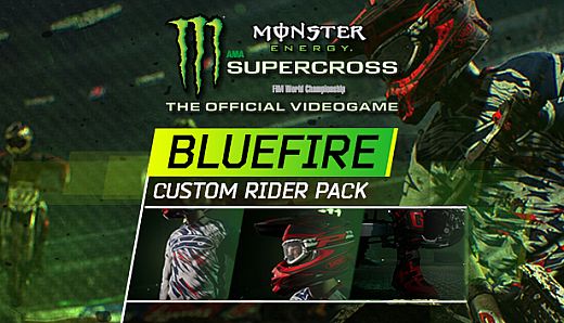 Monster Energy Supercross - Bluefire Custom Rider Pack