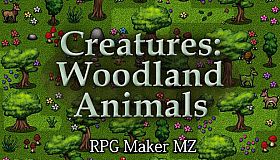 RPG Maker MZ - Creatures: Woodland Animals