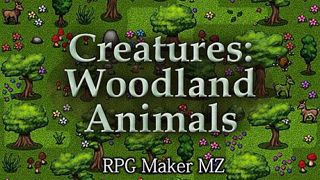 RPG Maker MZ - Creatures: Woodland Animals DLC