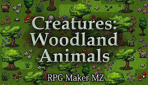 RPG Maker MZ - Creatures: Woodland Animals