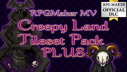 RPG Maker MV - Creepy Land Tileset Pack Plus