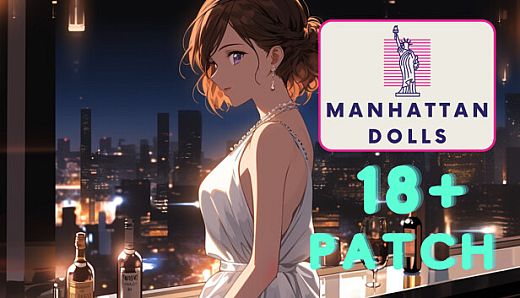 Manhattan Dolls Adults Only 18+ Patch