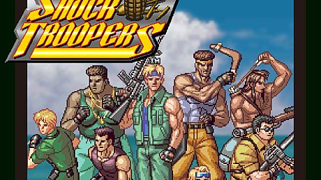 ACA NEOGEO SHOCK TROOPERS Game