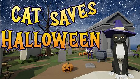 Cat Saves Halloween Game