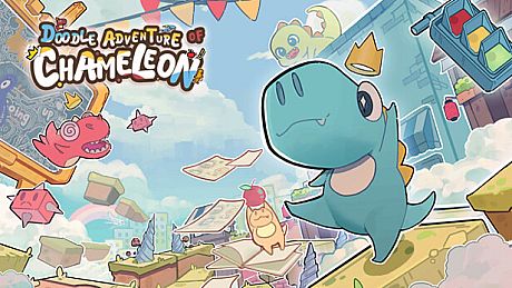 Doodle Adventure of Chameleon Game