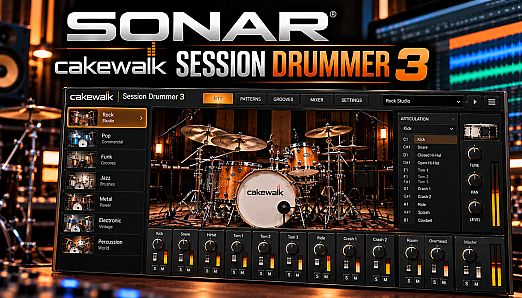 SONAR - Cakewalk Session Drummer 3