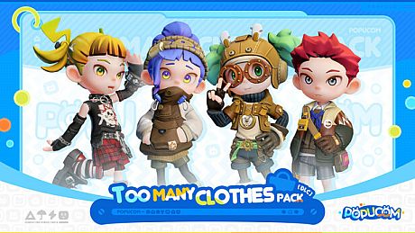 POPUCOM - Too Many Clothes Pack DLC