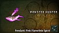Monster Hunter Wilds - Zdobienie: różowy duch Tańczącego Ognia