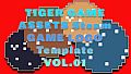 TIGER GAME ASSETS Steam GAME LOGO Template VOL.01