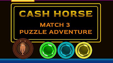 Cash Horse - Match 3 Puzzle Adventure