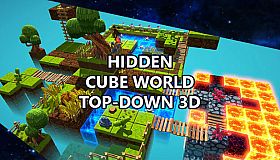 Hidden Cube World Top-Down 3D